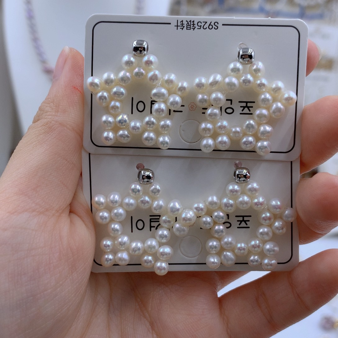 颈饰合金淡水珍珠