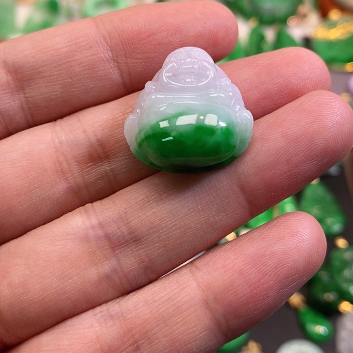 颈饰未镶嵌翡翠吊坠