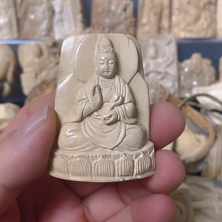 天然猛犸牙雕刻残次品