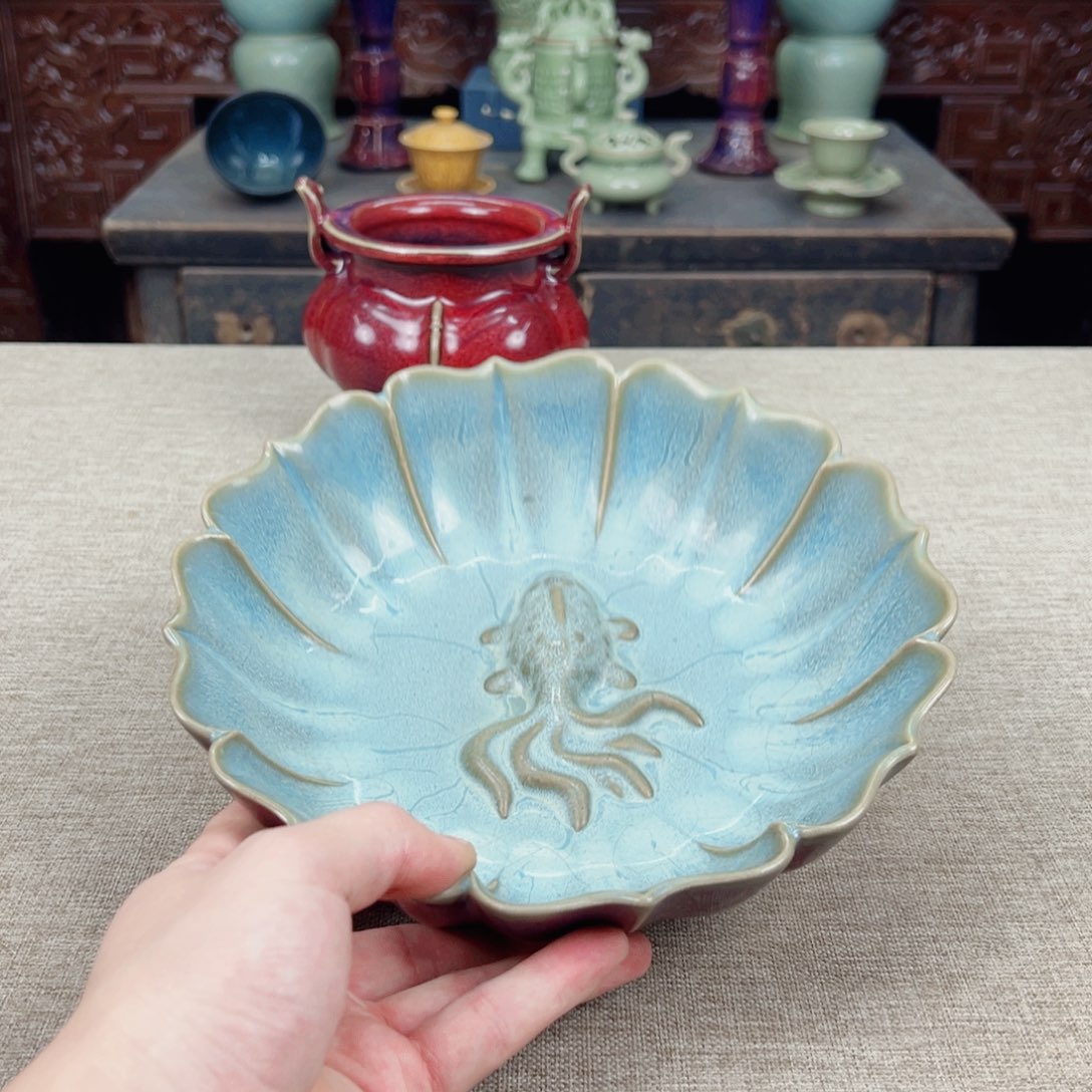 瓷片陶瓷艺术瓷器摆件