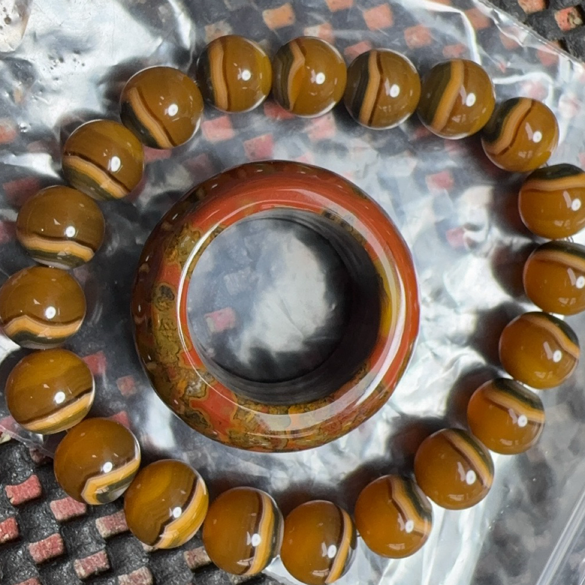 战国红玛瑙成品手串