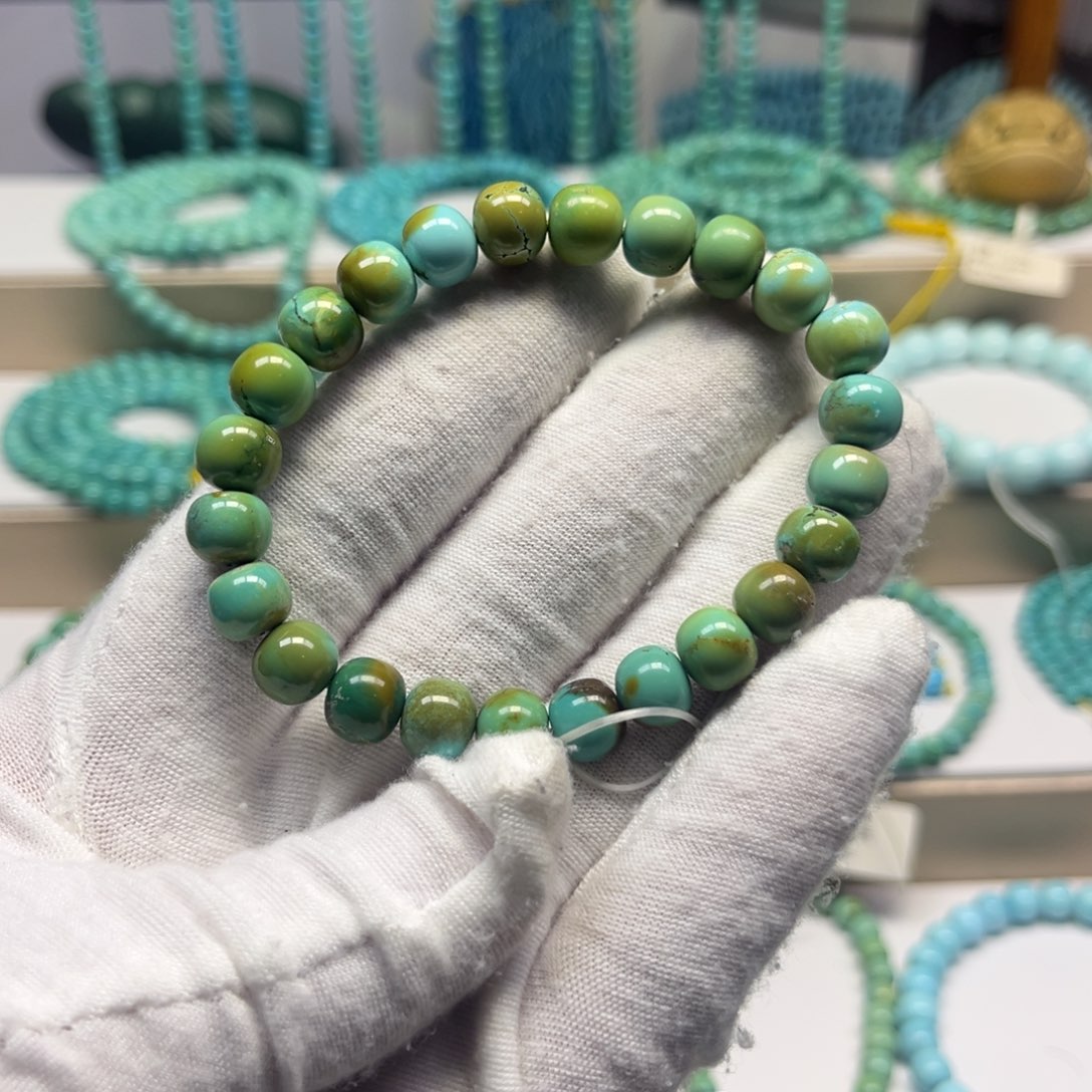 绿松石未镶嵌手链