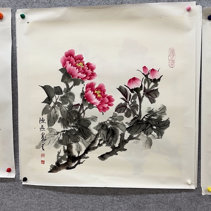 国画花鸟的翅膀和翅膀是70.70