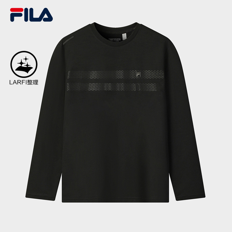 Fila/斐乐秋冬圆领保暖卫衣套头衫男士运动长袖T恤F11M543219F