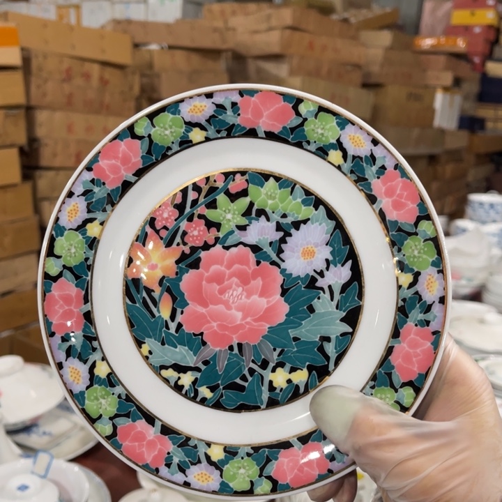 醴陵釉下手绘高温瓷18厘米