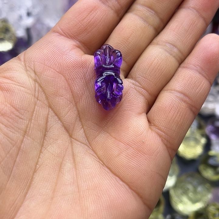 水晶摆件未镶嵌吊坠