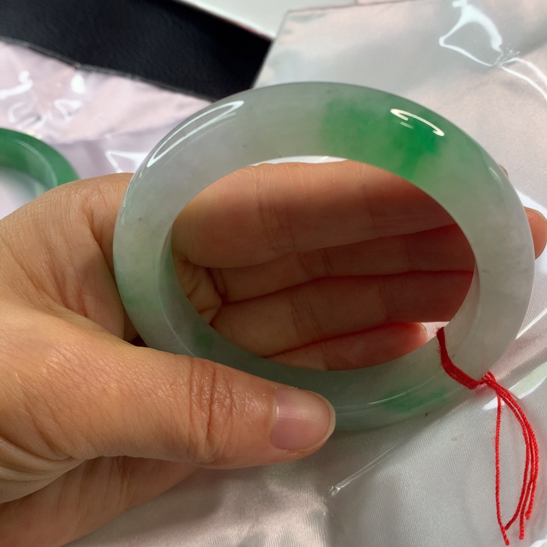 翡翠未镶嵌手镯翡翠手镯58