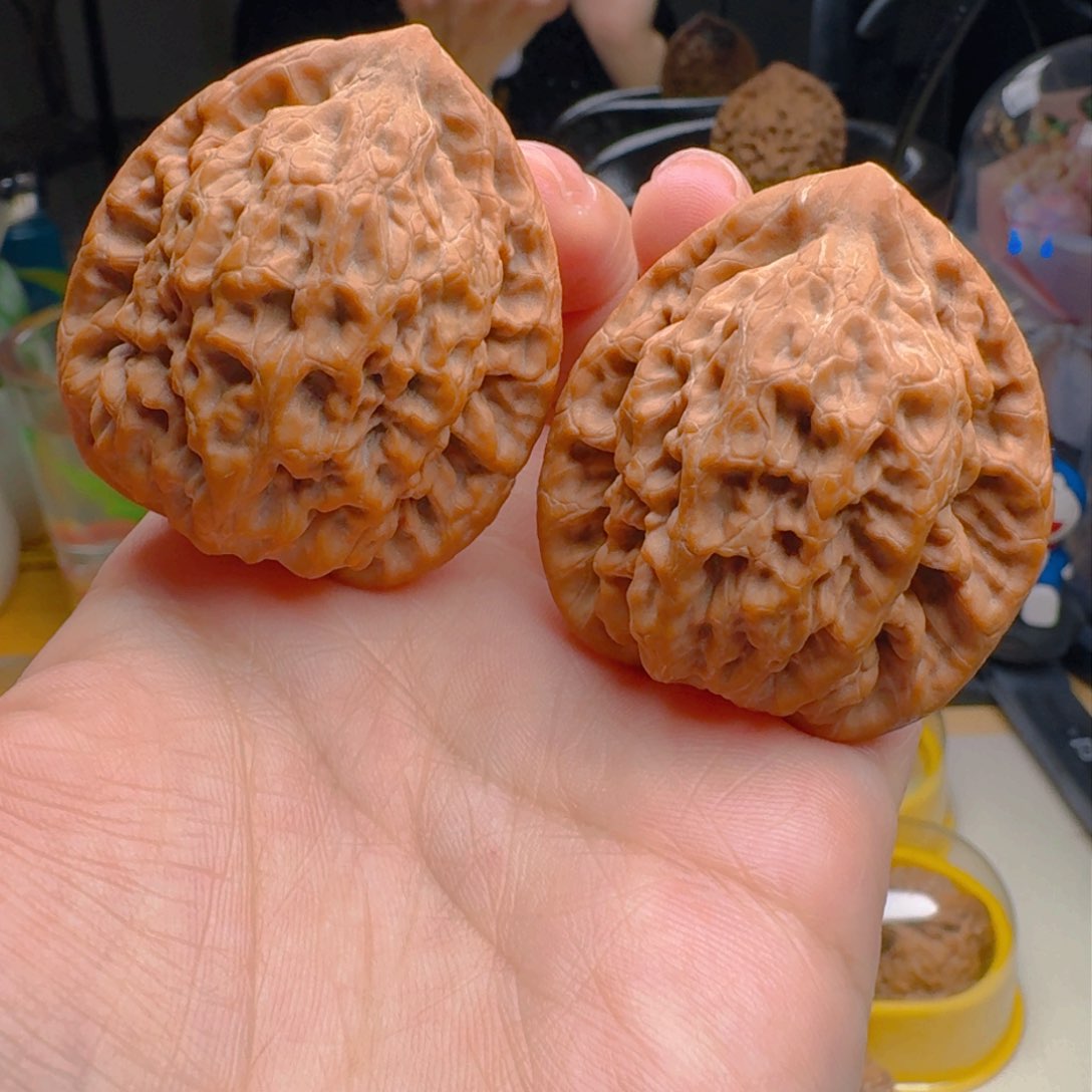 核桃把件41尺寸金公子