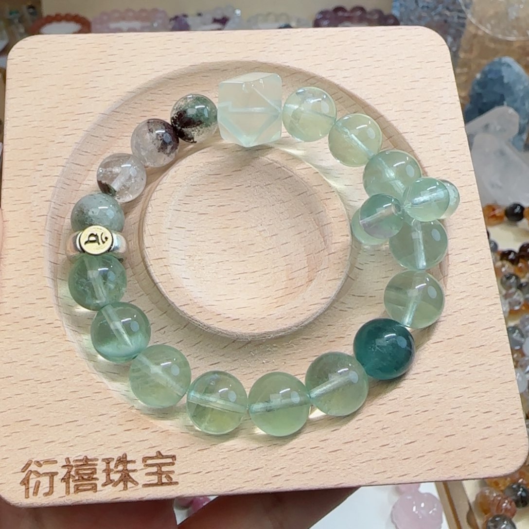 水晶手串未镶嵌十二星座系列