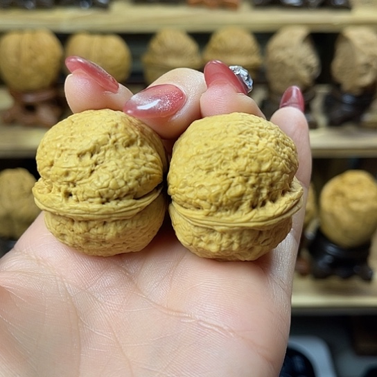 吊坠文玩核桃七宝蝉003