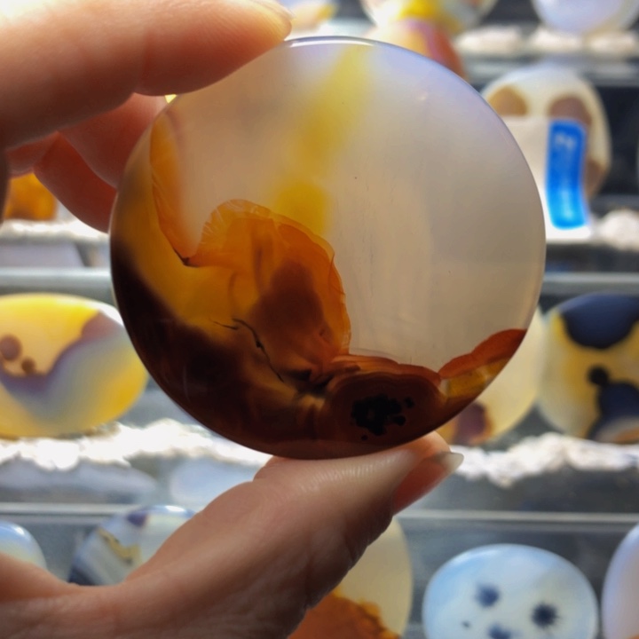 合金玛瑙/玉髓珠宝奇石92