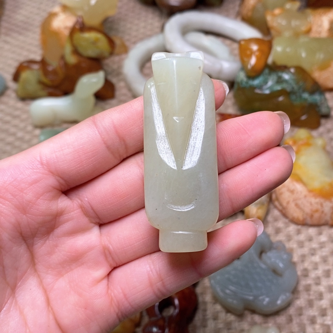 白玉菩提吊坠白玉菩提白玉菩提摆件