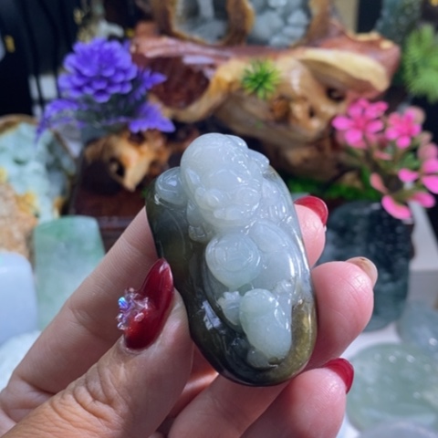 【闪购商品】颈饰未镶嵌翡翠金蟾