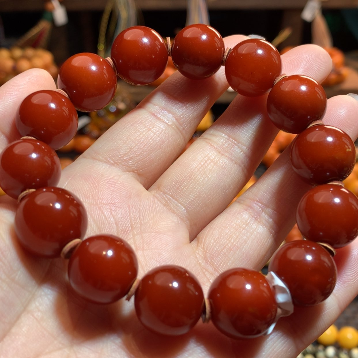 【闪购商品】手串蜜蜡未镶嵌蜜蜡手串