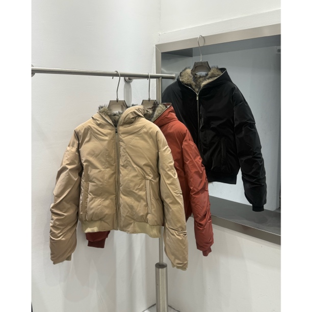冬季美式复古座山雕连帽毛领加厚保暖短款棉服男外套W3376