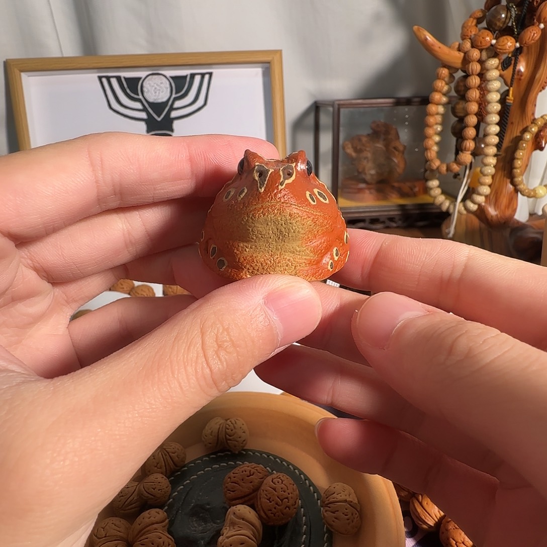 桃核吊坠无敌金蟾茶宠