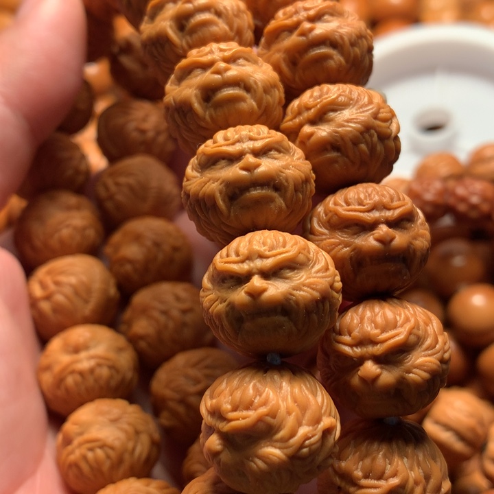 【闪购商品】猴头核桃手串乔***3悟空