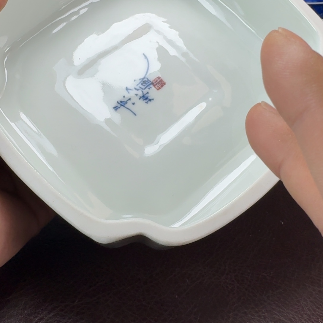 不***懂瓷片当代景德镇陶瓷手绘茶具