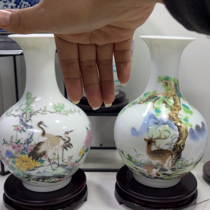 景德镇陶瓷花瓶摆件