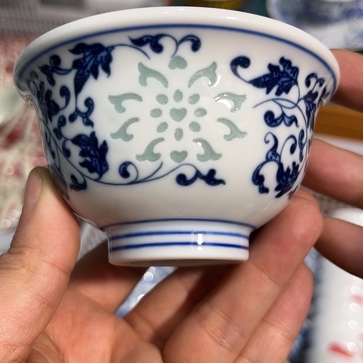 摆件陶景德镇主人杯1223