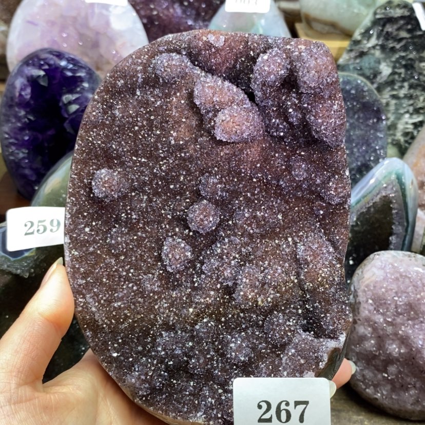 【闪购商品】未镶嵌大型摆件（非配饰）紫晶