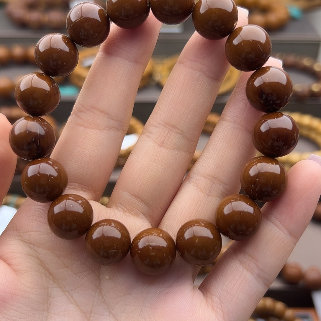 紫金鼠手串13光珠紫金鼠