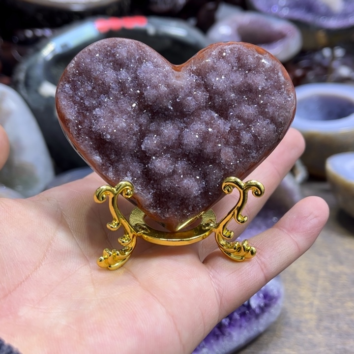 紫晶摆件未镶嵌摆件