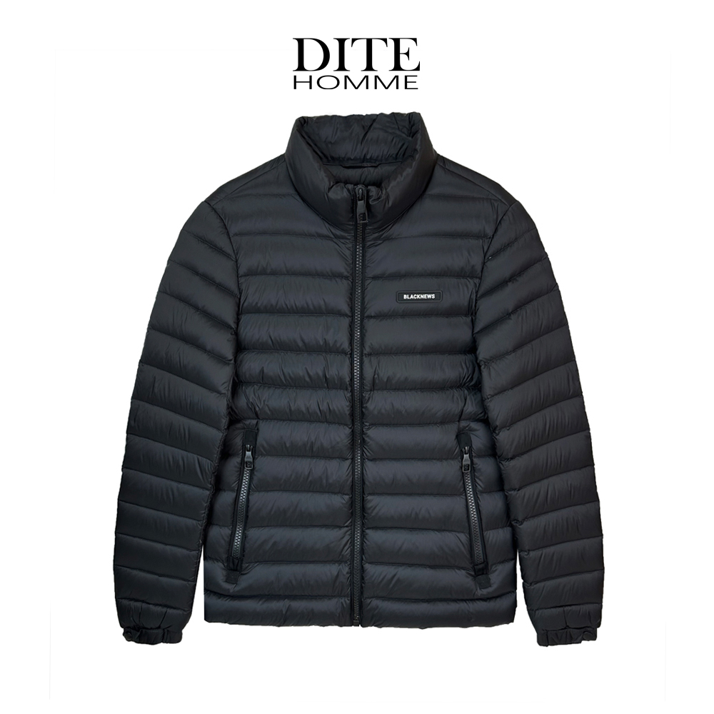 Dite迪特冬季男士新款短款保暖立领运动时尚轻便外套乳胶标时尚经