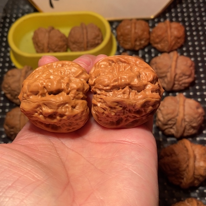 文玩核桃把件蛙王