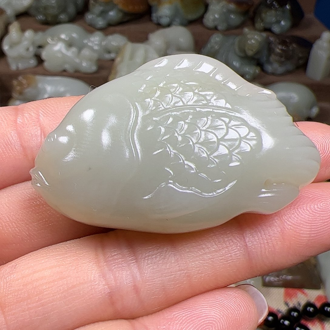 和田玉挂件未镶嵌