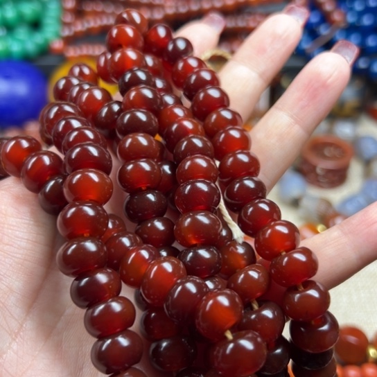 玛瑙/玉髓未镶嵌颈饰阅*