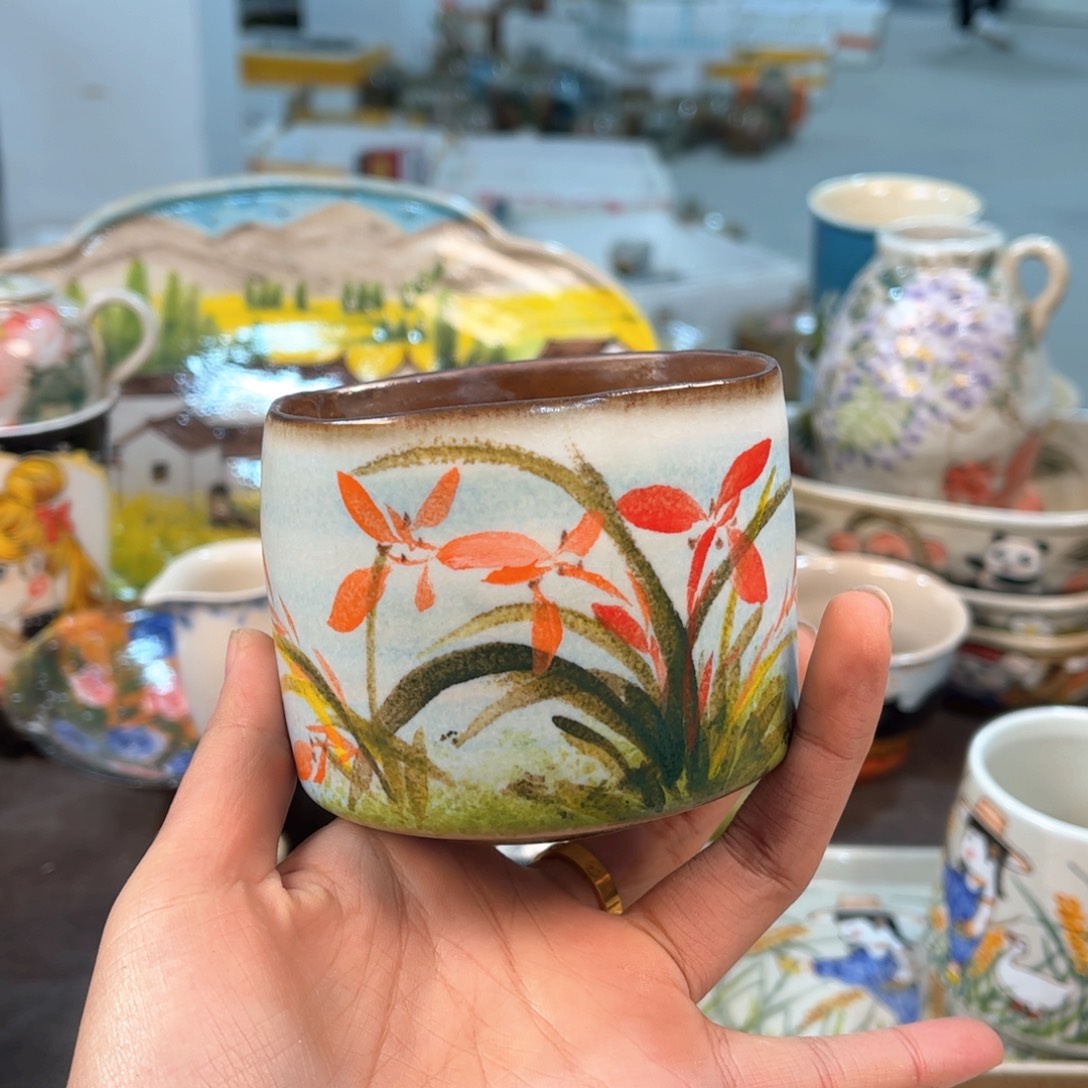 景德镇陶瓷手工杯