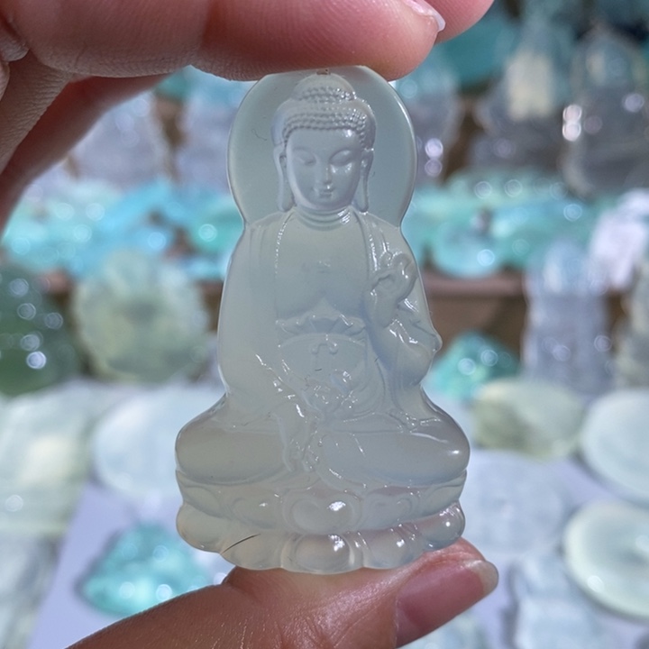 岫玉吊坠未镶嵌吊坠