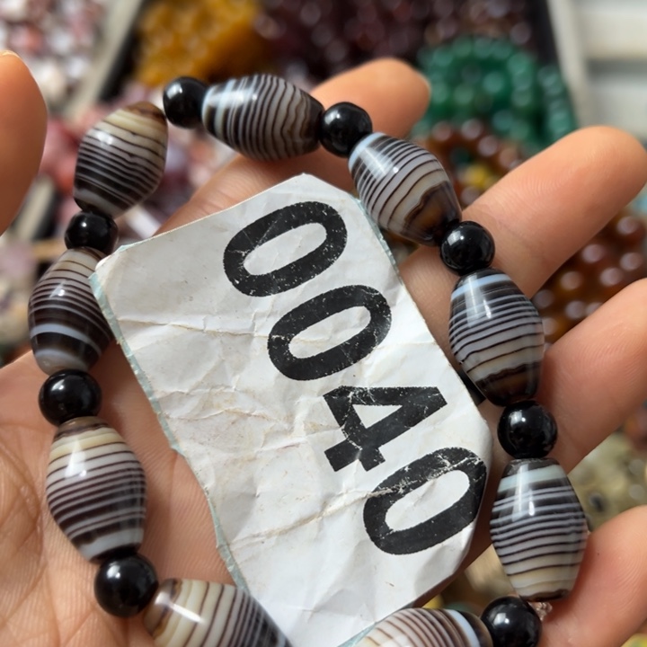 玛瑙/玉髓手链未镶嵌