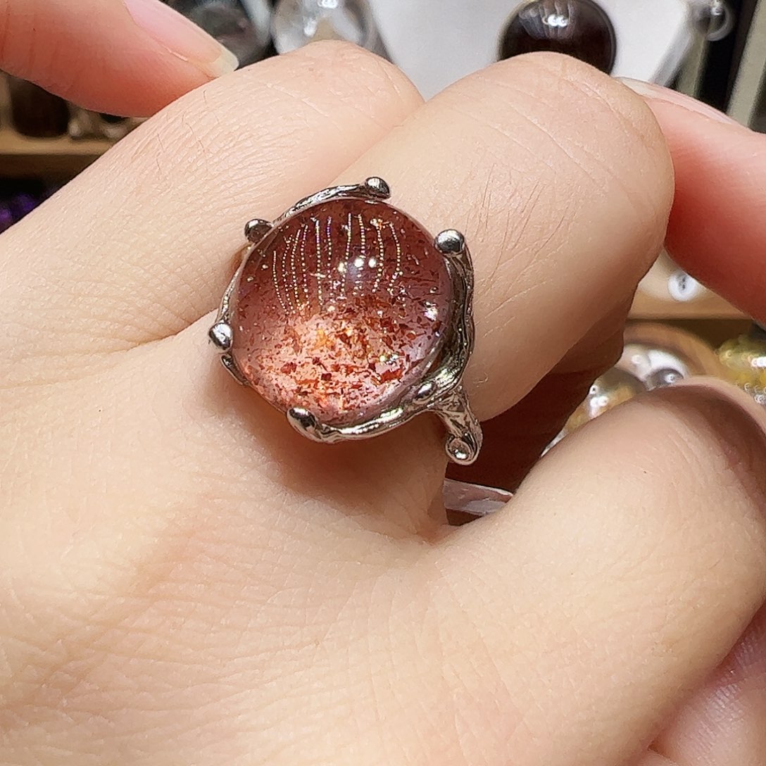 珠宝半成品银S925镶嵌水晶