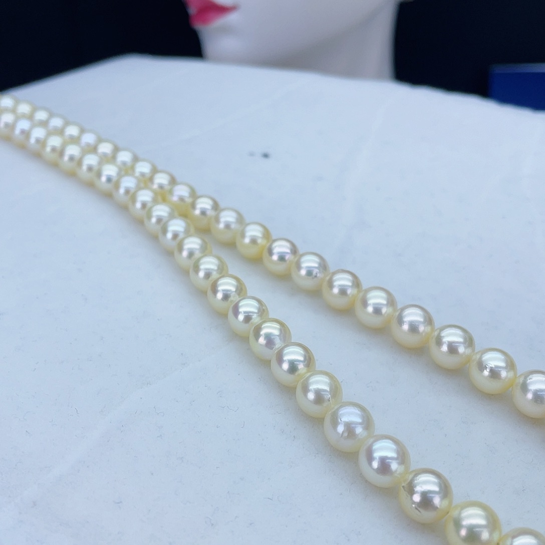 海水珍珠项链银S925镶嵌7.0-7.5。 17