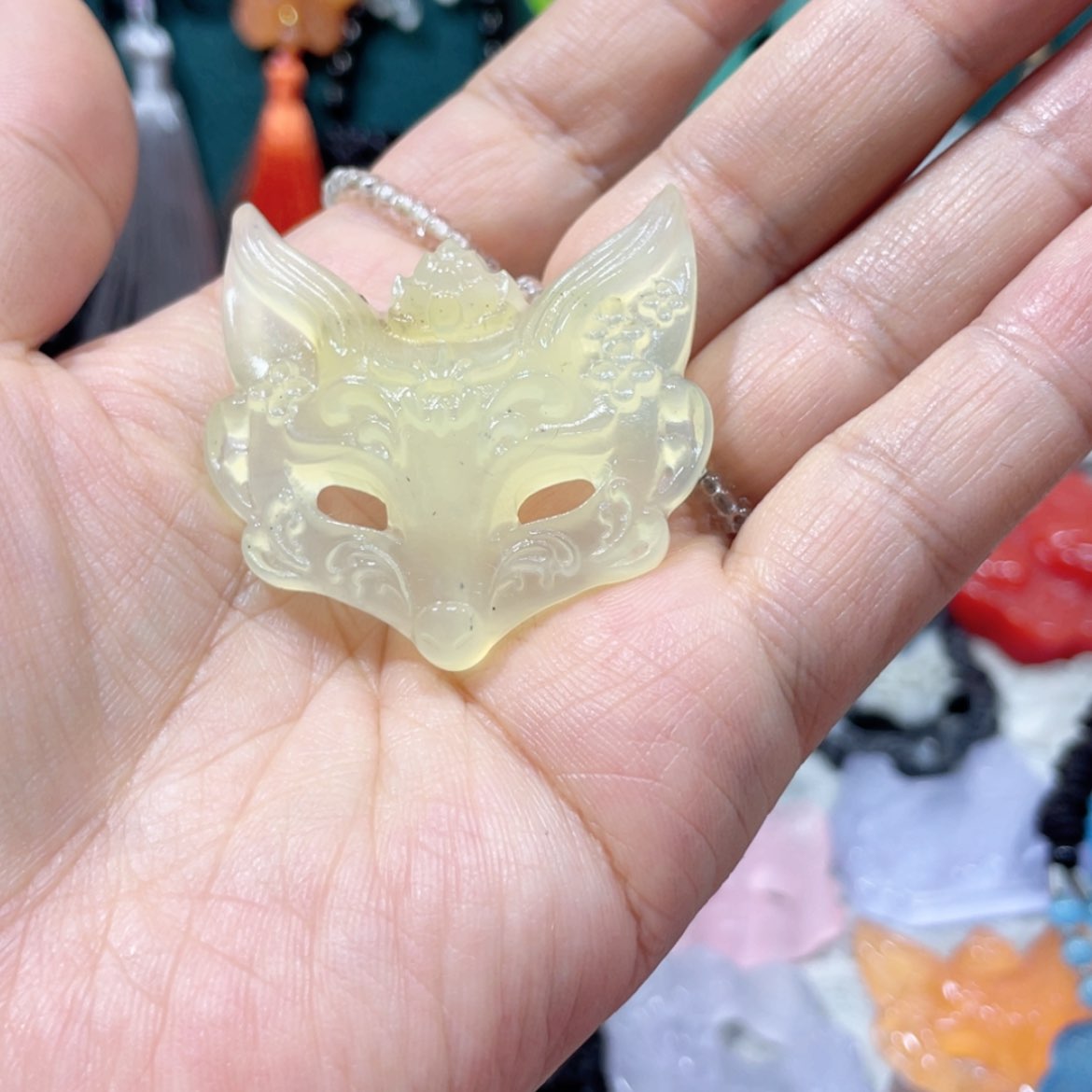 【闪购商品】未镶嵌岫玉颈饰c***l60吊坠