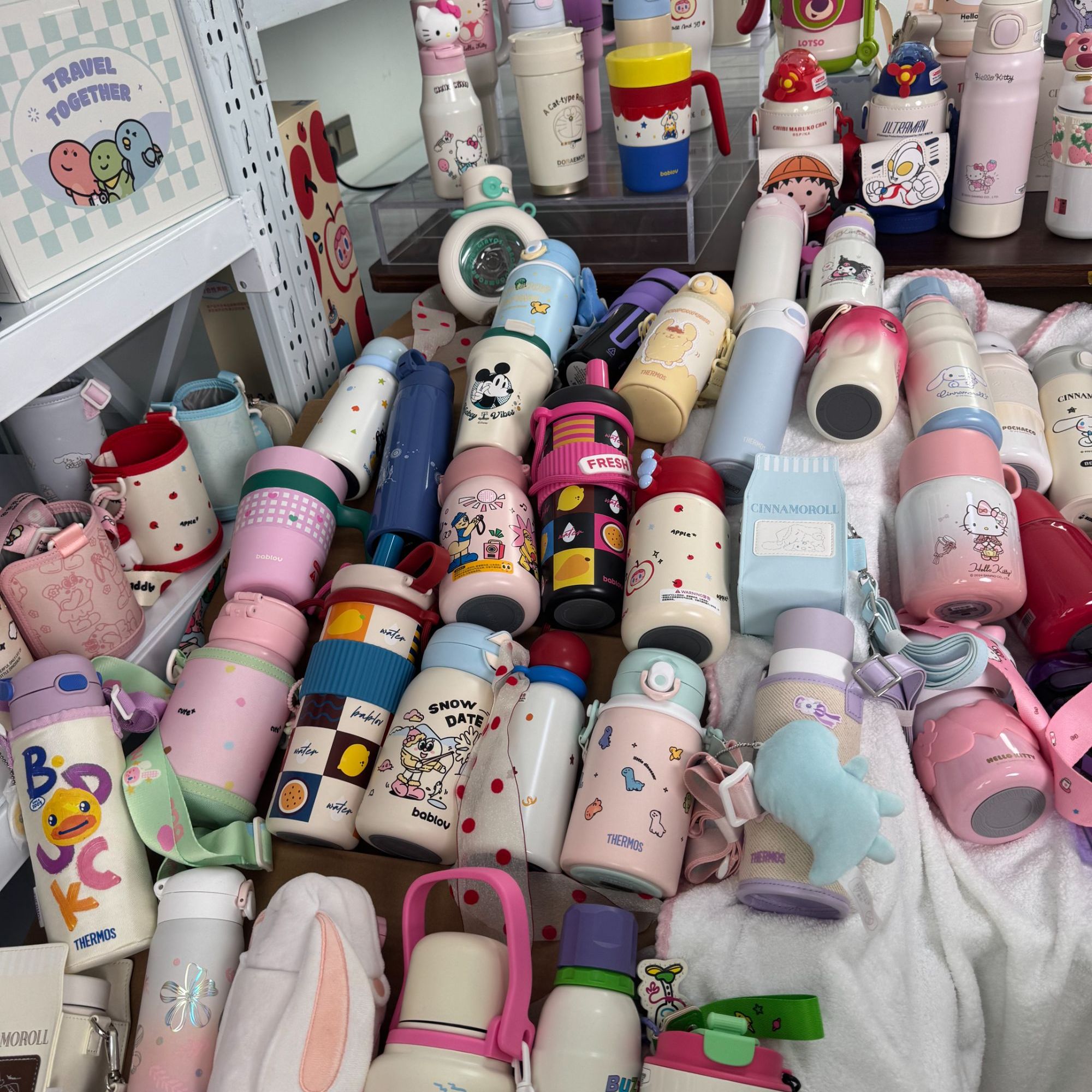 【暖暖】 Q开头孤品高颜值浮力捡漏家用水杯便携保温可爱车载户外