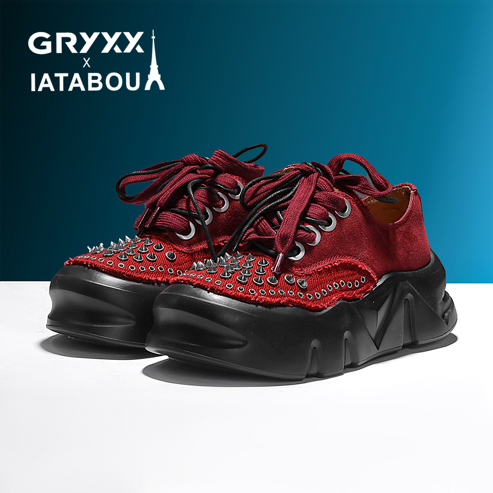L【鲨鱼藤壶】IATABOU联名GX高端潮牌超轻透气闪电鞋66150-1