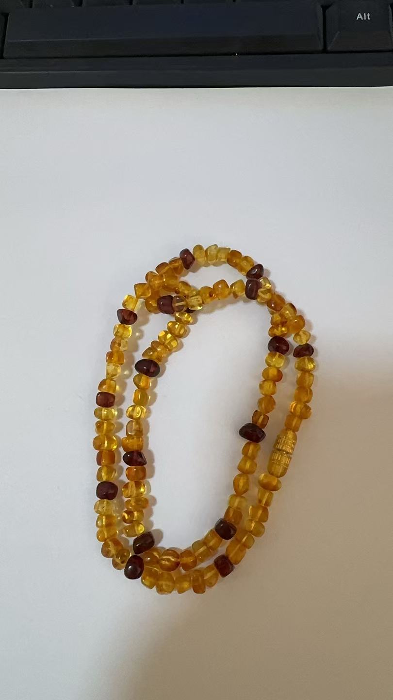 P23金珀随形链男女可戴