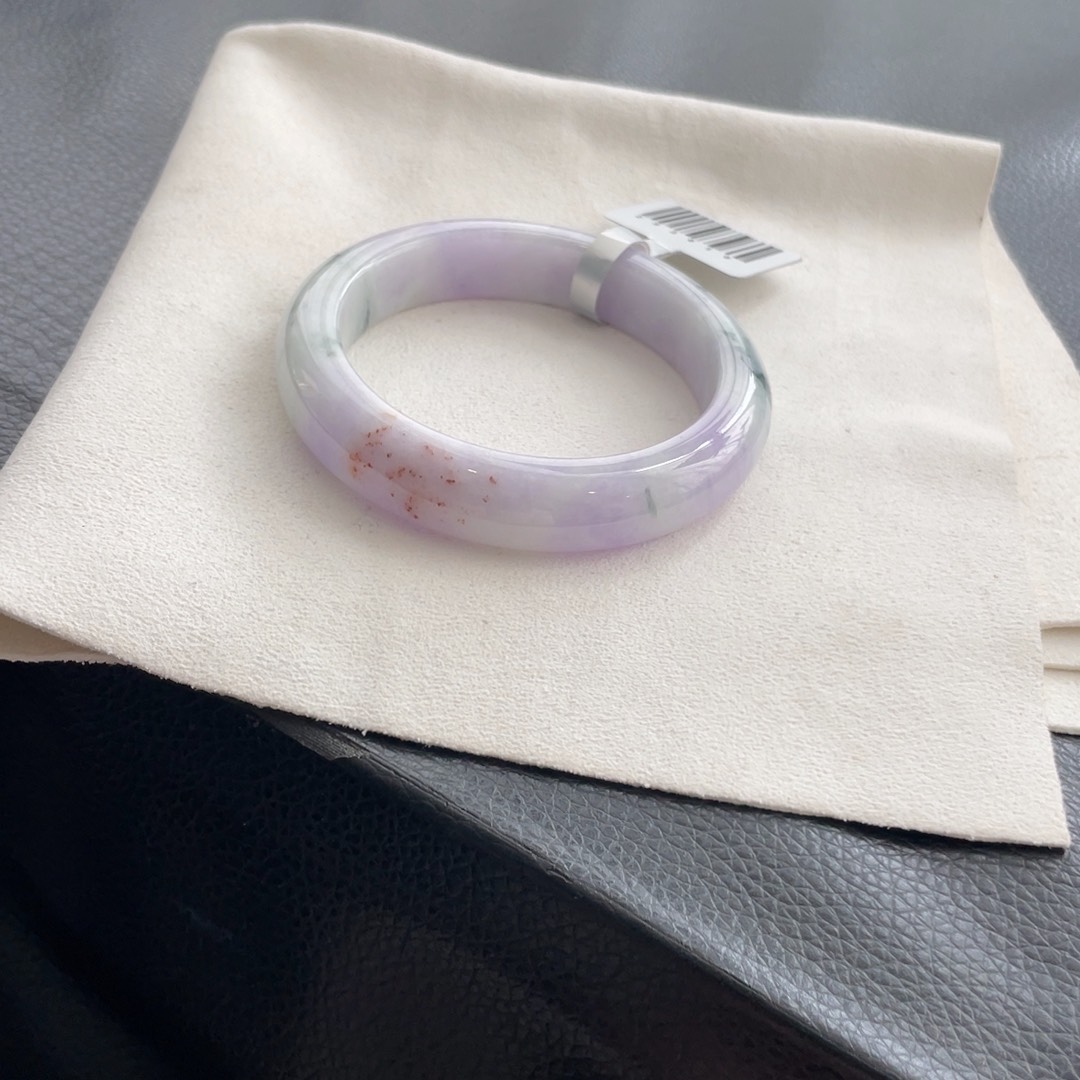 翡翠未镶嵌手镯纹55