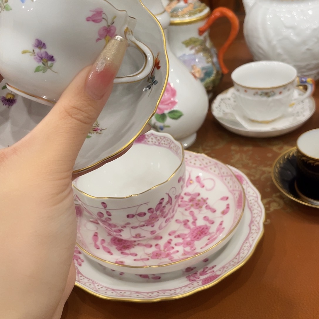 瓷片中古二等摩卡杯