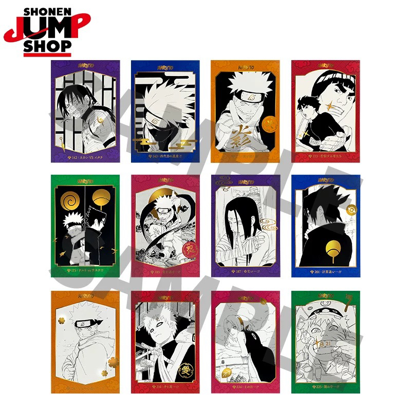 【火影忍者】 SHONENJUMPSHOP 官方NARUTO 明信片 第2弹 盲盒