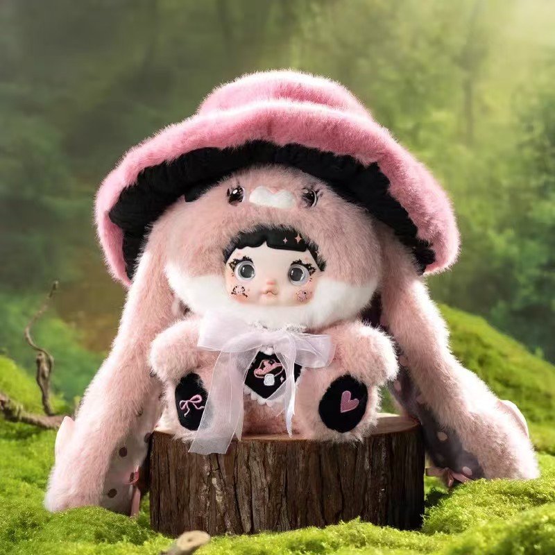 【COOL TOY代拆】蘑菇帽毛绒盲盒。默认代拆，拆盒不退不换！