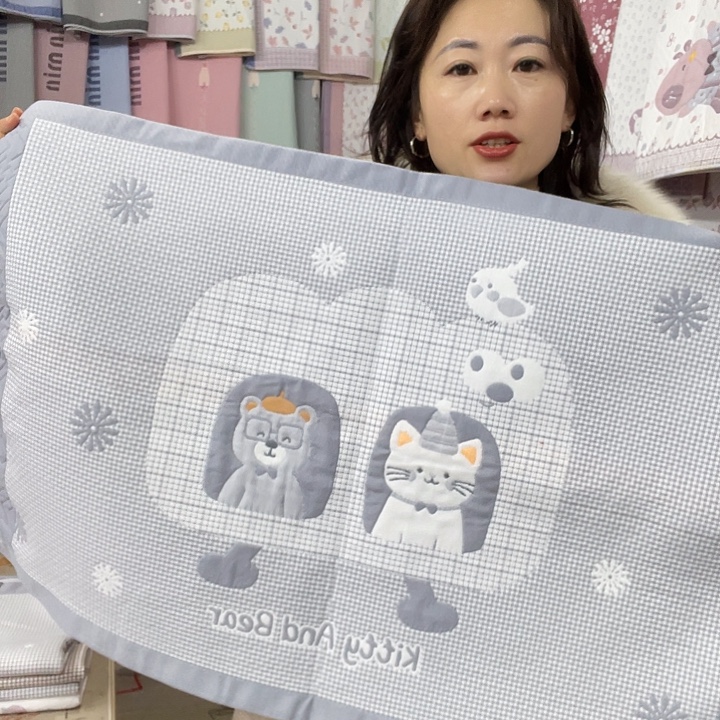 棉特价促销灰色小猫咪