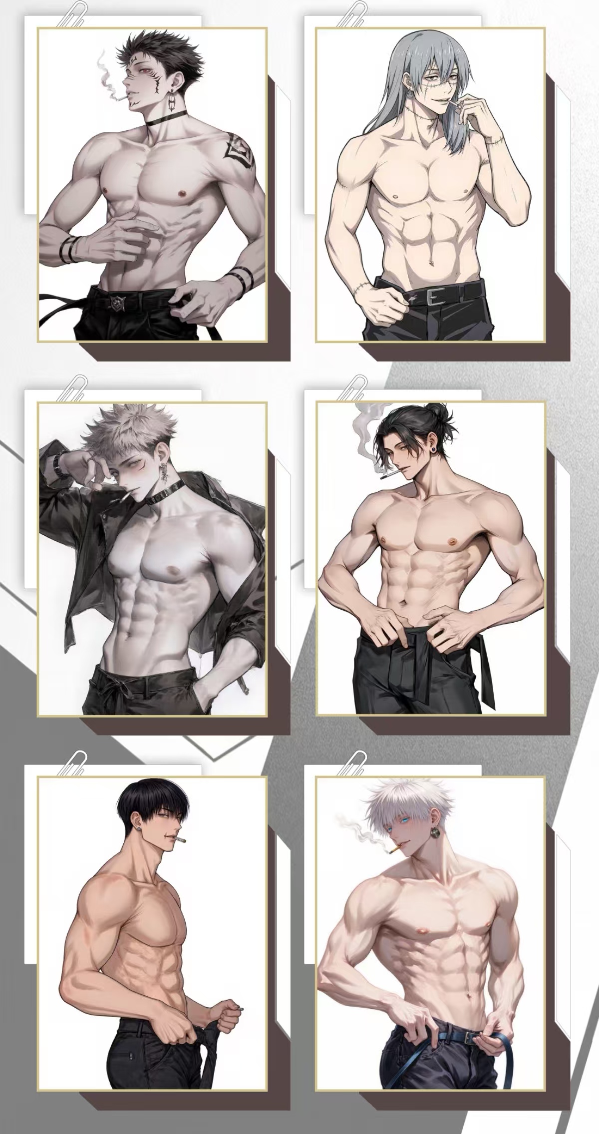 星玩文创咒术回战色纸第一弹 盲盒代拆