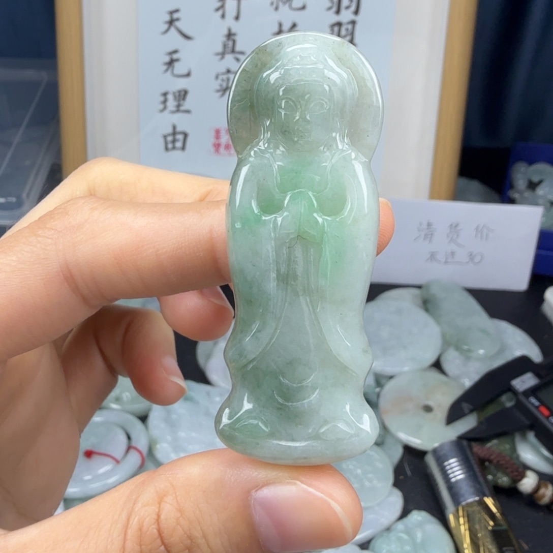 颈饰未镶嵌翡翠翡翠