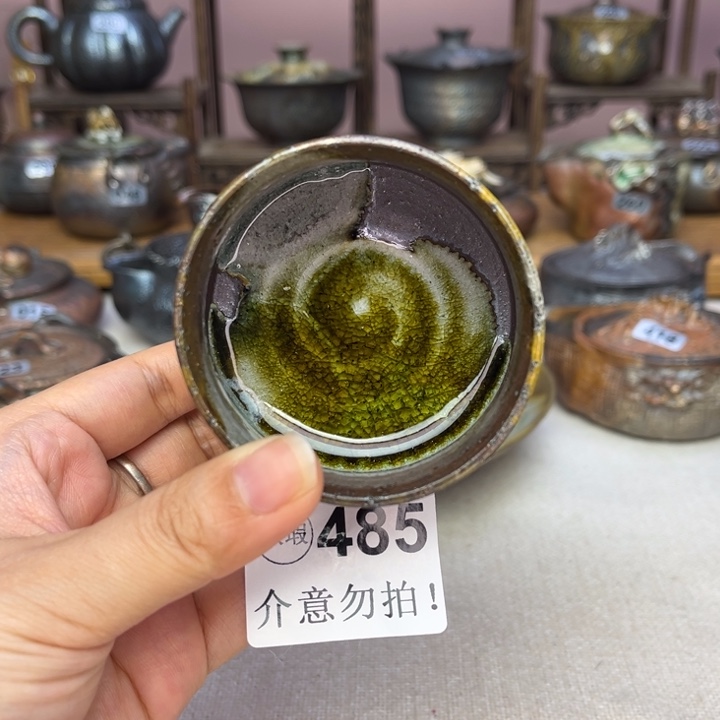 壶裸柴烧陶瓷茶器