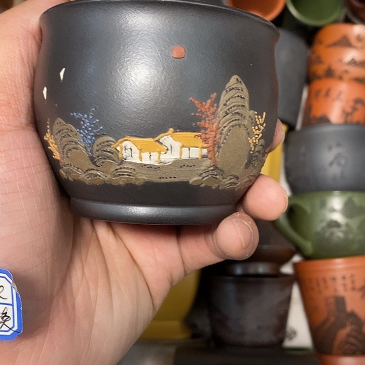 紫砂茶杯瑕疵不退不换