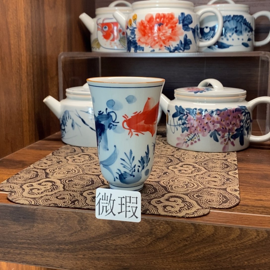 釉下彩手工绘制手工绘制